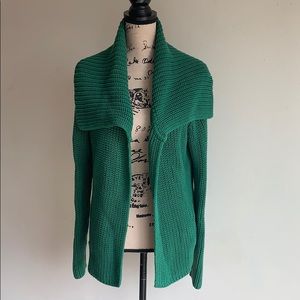 Talbots open cardigan